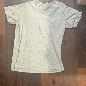 GAP Light green V-Neck T-Shirt